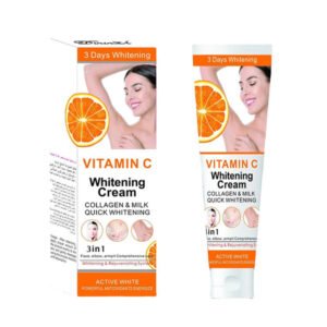 vitamin c whitening cream (collagen & milk) – 3 in 1 skin care solution